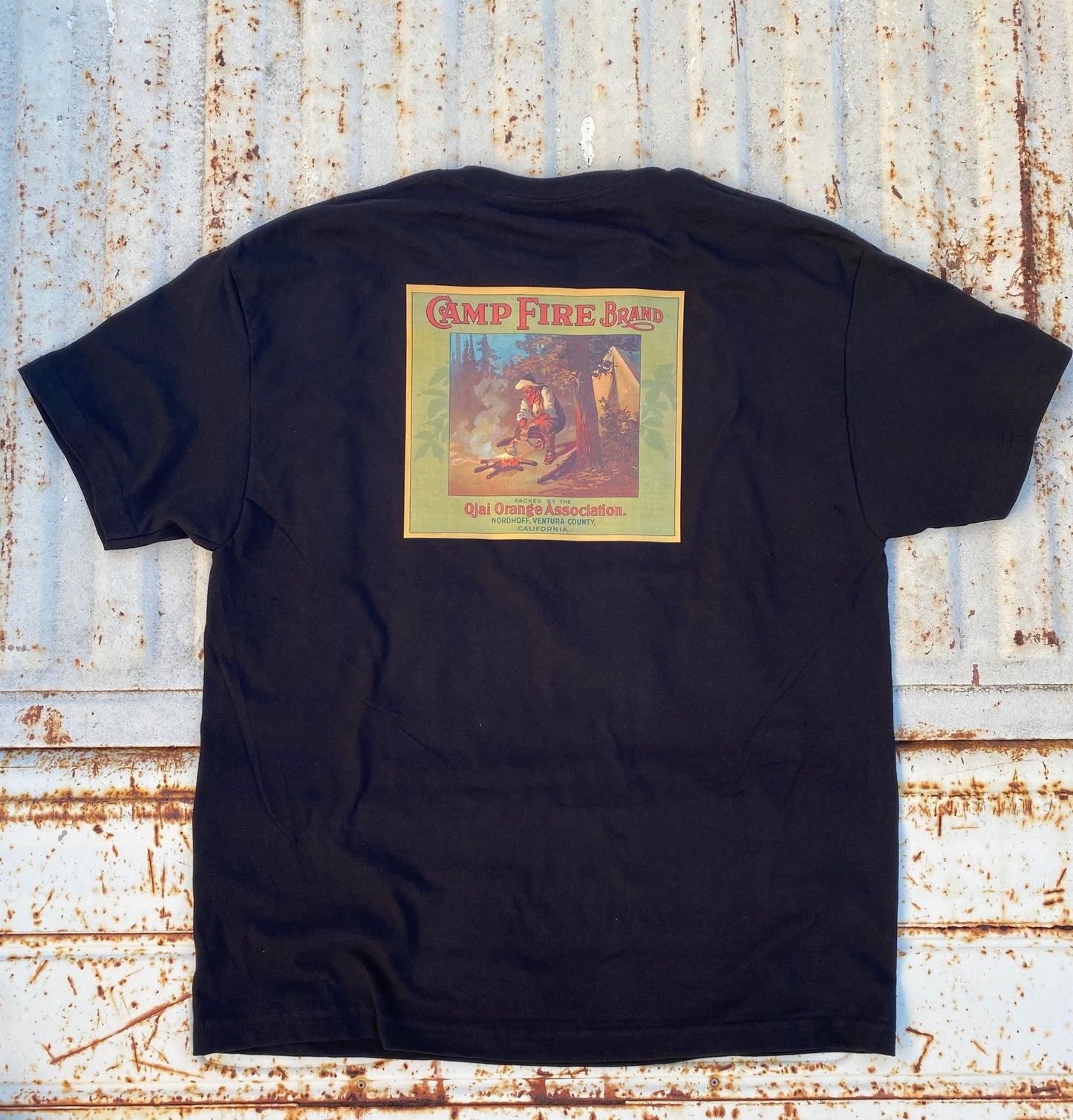 Camp Fire Brand Label Shirt